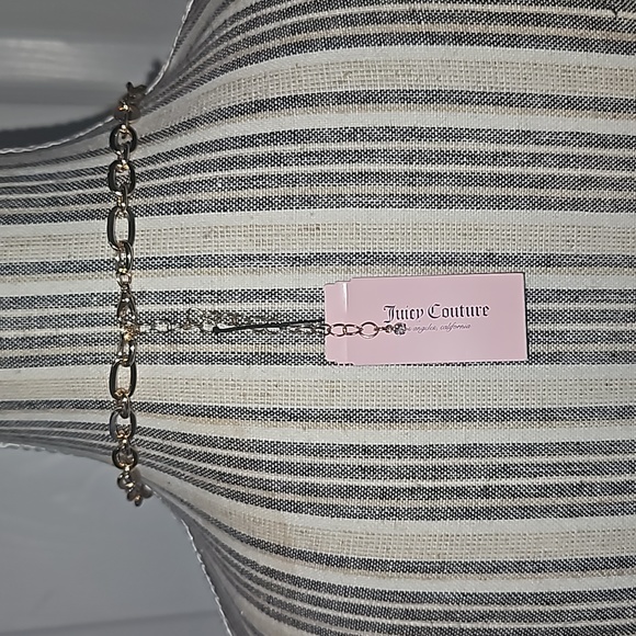 Juicy Couture Los Angeles California Women Juicy charm Link Necklace - Picture 5 of 12